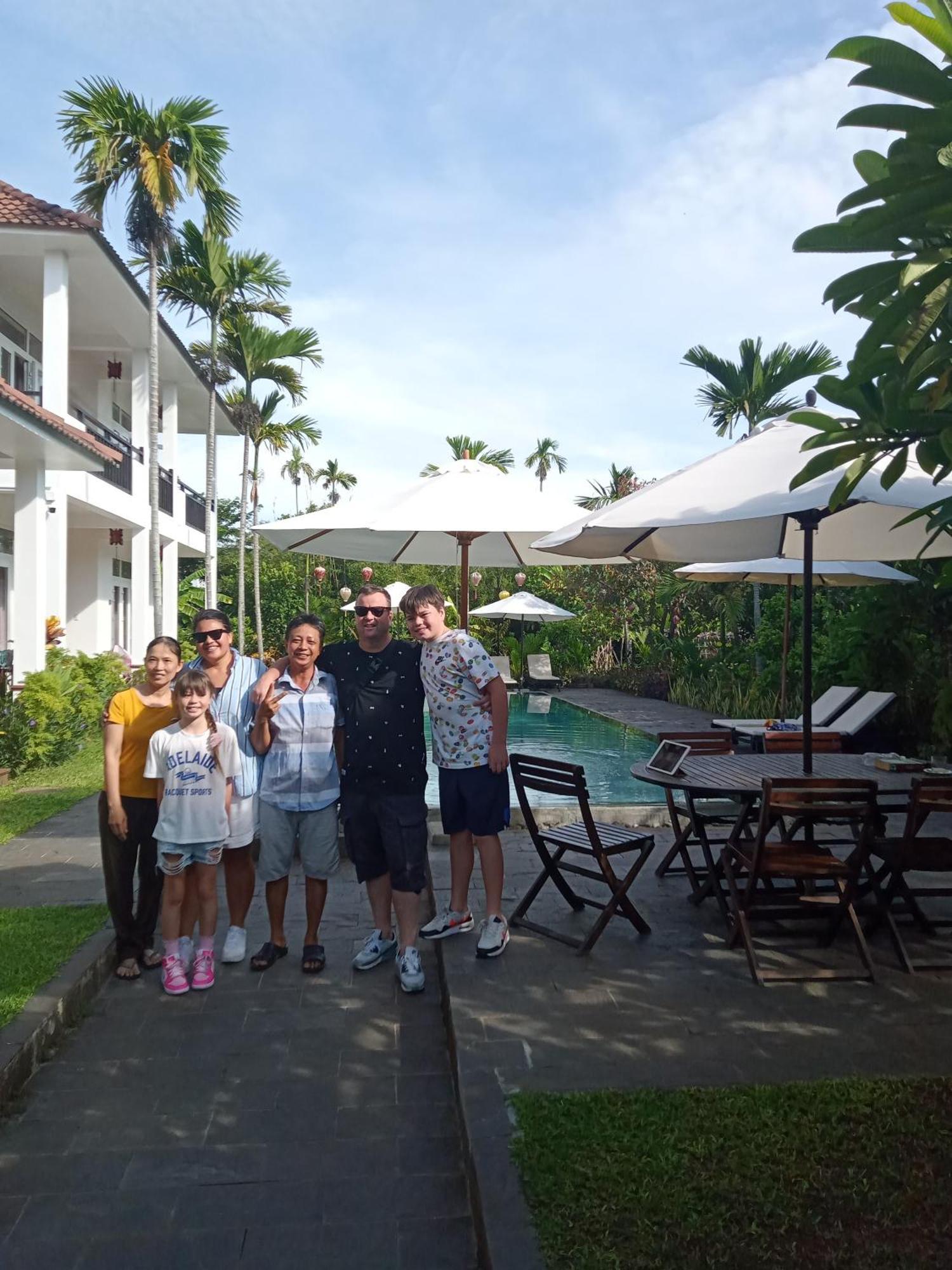 Green Areca Villa Hoi An Eksteriør billede